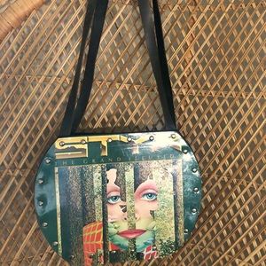 COPY - Purse - made from old STYX album